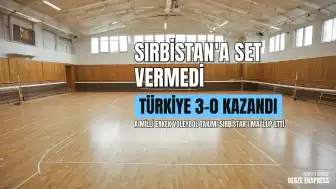 Voleybol Milletler Ligi: A Milli Erkek Voleybol Takımı Sırbistan'ı 3-0 Mağlup Etti