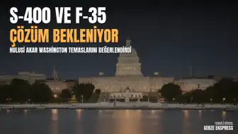 Washington Ziyareti Sonrası Hulusi Akar: "S-400 konusu bir şekilde çözülecek"