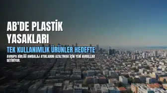 AB'de Tek Kullanımlık Plastiklere Yönelik Kapsamlı Yasaklar Yolda