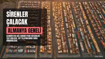 Almanya'da Milyonlarca Cep Telefonunda Eş Zamanlı Siren Denemesi Yapılacak
