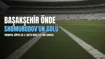Başakşehir, Kasımpaşa Karşısında İlk Yarıyı Shomurodov'un Golüyle 1-0 Önde Tamamladı