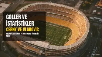 Beşiktaş - Çorum FK Maçında Goller ve İstatistikler