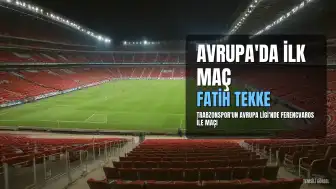 Fatih Tekke, Avrupa kupalarındaki ilk teknik direktörlük maçına çıkacak