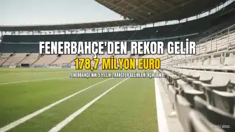 Fenerbahçe'den 5 Yılda 178,7 Milyon Euro Transfer Geliri