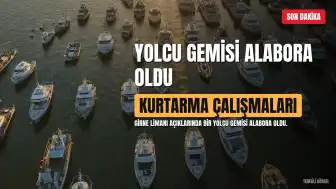 Girne Açıklarında Yolcu Gemisi Alabora Oldu: Kurtarma Çalışmaları Sürüyor