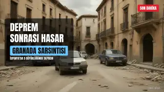 Granada'da 5 büyüklüğündeki depremde maddi hasar oluştu, acil durum ilan edildi