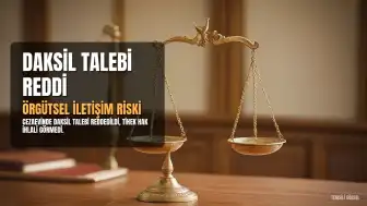 Hükümlünün Daksil Talebi 'Örgütsel İletişim' Gerekçesiyle Reddedildi