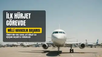 İlk HÜRJET, Büyük Zafer'in 104. Yıl Dönümünde Gökyüzüyle Buluştu