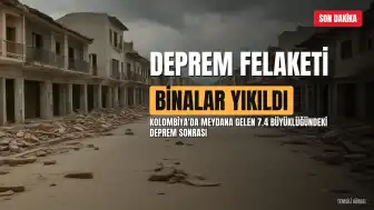Kolombiya'da 7.4 Büyüklüğünde Deprem: Ciddi Hasar Oluştu