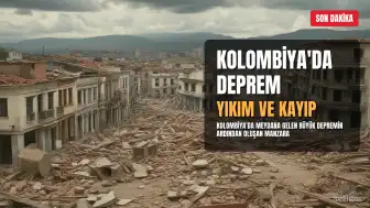 Kolombiya'da Son Yılların En Büyük Depremi: 132 Kişi Hayatını Kaybetti