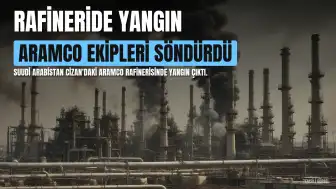 Suudi Arabistan'da Aramco Rafinerisinde Çıkan Yangın Söndürüldü