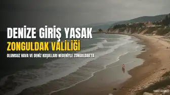 Zonguldak'ta Deniz Girişlerine 2 Günlük Yasak