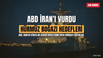 ABD, İran'ın Stratejik Hedeflerine Hava Harekatı Düzenledi