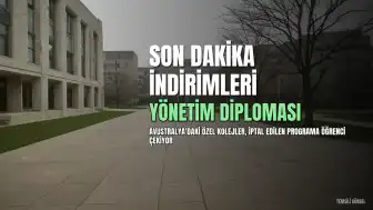 Avustralya'daki Özel Kolejler, Tartışmalı Yönetim Diploması İçin Son Dakika İndirimleri Sunuyor