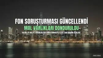 Bakan Gürlek'ten Fon Soruşturmasıyla İlgili Açıklama: Mal Varlıkları Donduruldu, Yurt Dışı Çıkış Yasakları Uygulandı