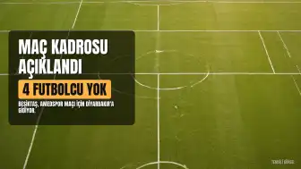 Beşiktaş'ın Amedspor Maçı Kamp Kadrosu Açıklandı: 4 Futbolcu Yer Almadı