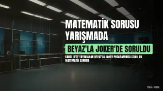 Beyaz'la Joker'de Matematik Sorusu İzleyicileri Meraklandırdı