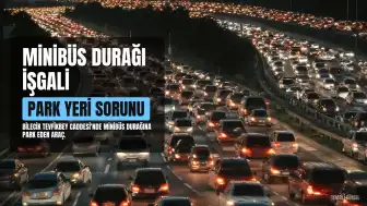 Bilecik'te Minibüs Durağı İşgaline Tepki
