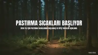 Pastırma Sıcakları 2026: Tarihler ve Süresi Açıklandı