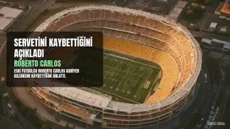 Roberto Carlos servetini nasıl kaybettiğini anlattı: 'Kazandığım her şeyin yüzde 99'unu yitirdim'
