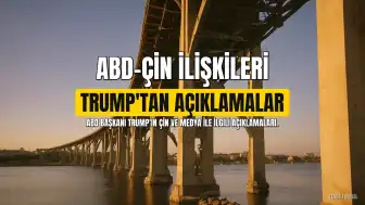 Trump: Çin ile İlişkilerimiz İyi Durumda