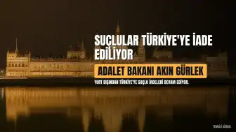 Adalet Bakanı Akın Gürlek: 2026'nın İlk 9 Ayında 294 Kişi Türkiye'ye İade Edildi