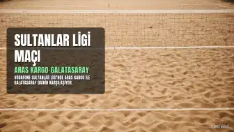 Aras Kargo-Galatasaray Voleybol Maçı TRT Spor Yıldız'da Canlı Yayınlanacak
