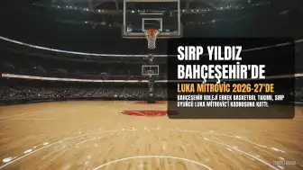 Bahçeşehir Koleji, Sırp Basketbolcu Luka Mitrovic'i Kadrosuna Kattı