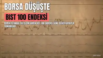 BIST 100 Endeksi Günü Yüzde 2,03 Düşüşle Tamamladı: 12.122,94 Puan