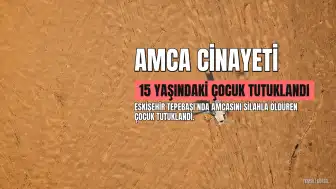 Eskişehir'de Amcasını Öldüren 15 Yaşındaki Çocuk Tutuklandı