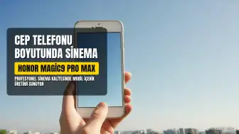 HONOR Magic9 Pro Max, Cep Telefonu Boyutunda Profesyonel Sinema Kamerası Deneyimi Sunuyor