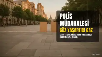 Lagos'ta SARS Anması Polisin Müdahalesiyle Sona Erdi