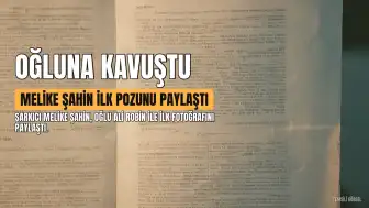 Melike Şahin'den Oğlu A.R. ile İlk Paylaşım