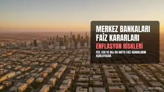 Merkez Bankaları Enflasyon Riskleri Ortasında Faiz Kararları İçin Toplanıyor
