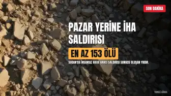 Sudan'da Pazar Yerine İHA Saldırısı: En Az 153 Ölü