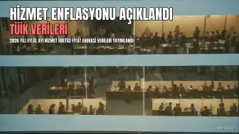 TÜİK Verileri: Hizmet Sektöründe Enflasyon Yavaşlama Eğiliminde