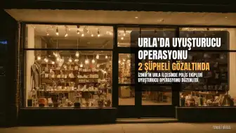 Urla'da Uyuşturucu Ticareti Operasyonu: 2 Gözaltı