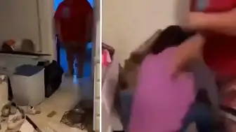 12 Yaşındaki Çocuk Annesine Şiddet Uyguladı