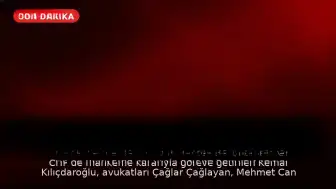Kemal Kılıçdaroğlu, Üç Avukatını Görevden Aldı