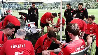 A Milli Takım Oyuncularına Kapsamlı Test Uygulaması Yapıldı