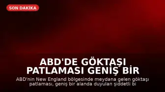 ABD'de Göktaşı Patlaması Geniş Bir Alanda Sarsıntıya Neden Oldu