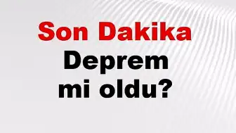 AFAD Son Depremler: 11 Mayıs 2026 Pazartesi
