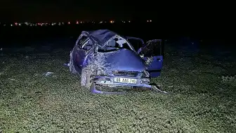 Afyonkarahisar'da Otomobil Takla Attı: Sürücü Yaralandı