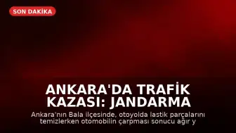 Ankara'da Trafik Kazası: Jandarma Astsubay Üstçavuş Şehit Düştü