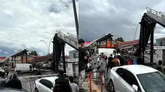 Ankara'da Üst Geçide Çarpan Kamyon Yıkıma Neden Oldu: 3 Yaralı
