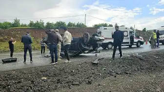 Bingöl'de Trafik Kazası: 5 Yaralı