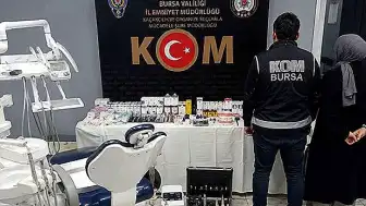 Bursa'da 'Sahte Dişçi' Operasyonu: Karı Koca Gözaltına Alındı