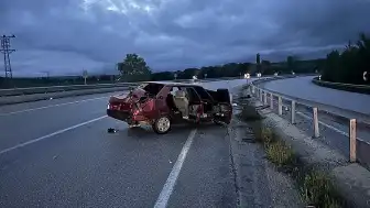Çorum'da Trafik Kazası: 1 Yaralı