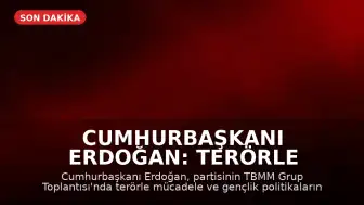 Cumhurbaşkanı Erdoğan: Terörle Mücadele Sürecini Tamamlayacağız