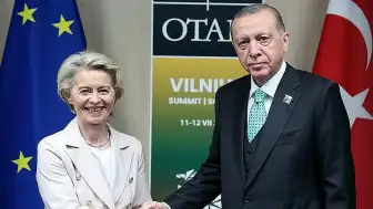 Cumhurbaşkanı Erdoğan ve Ursula von der Leyen Telefonla Görüştü